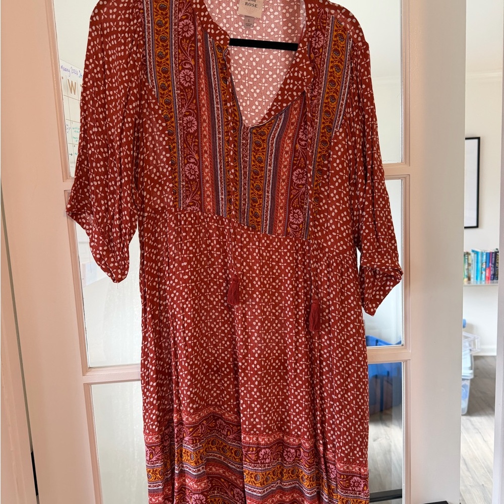 Knox Rose Multicolor Patterned Blouse
